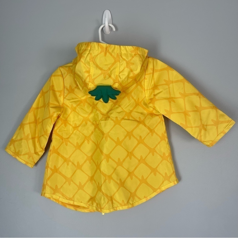Carter’s Unisex Pineapple Rain Coat Jacket 24Months Outdoor Fall Waterproof - Picture 5 of 6